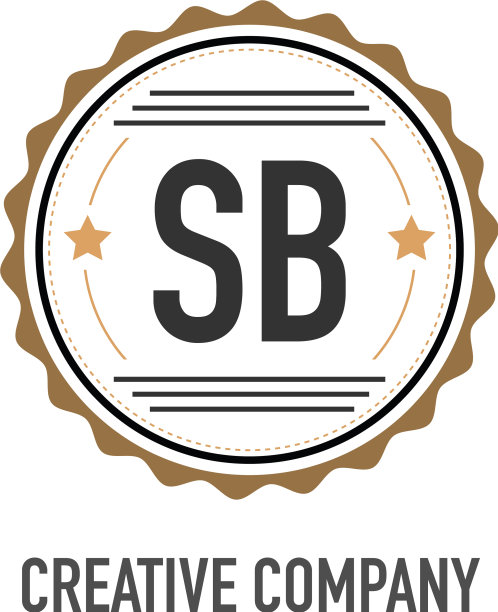 首字母sb创意设计模板图片下载