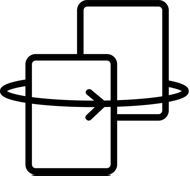 两个图层图标轮廓图片下载