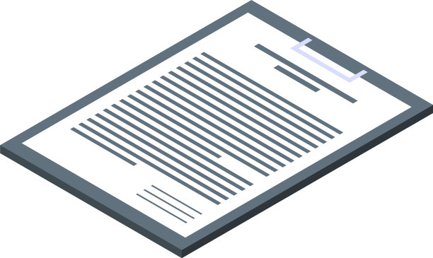 建筑师剪贴板图标等距样式图片下载