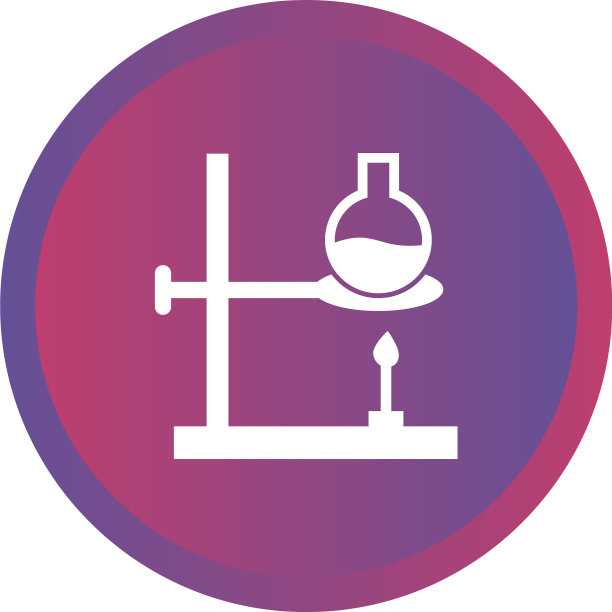 独特的实验字形图标图片下载