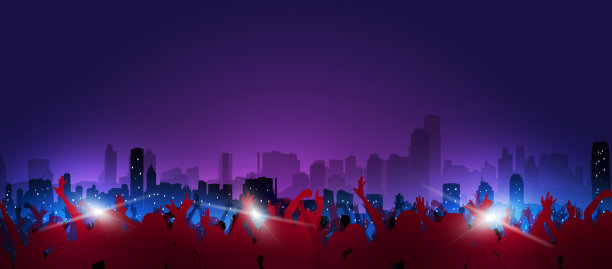 合成波音乐80年代派对图片下载