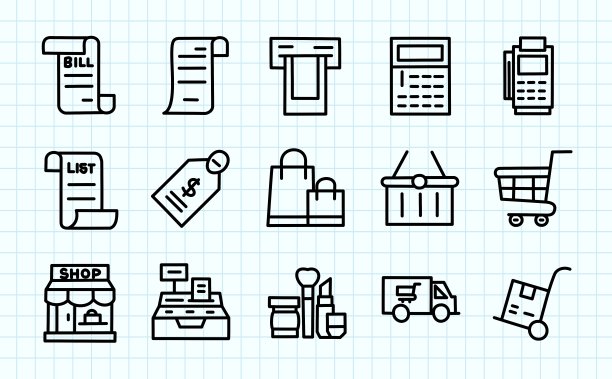 零售涂鸦画图片下载