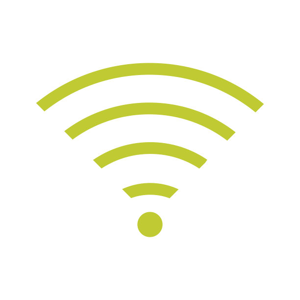 独特的WIFI线性图标图片下载