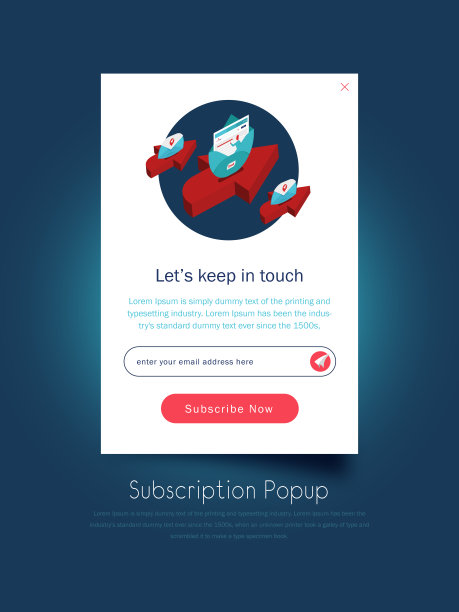 订阅我们的每周通讯平面矢量霓虹灯插图股票插图图片下载