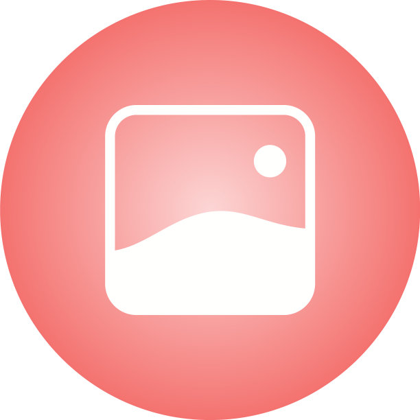 独特的画廊标志符号图标图片下载