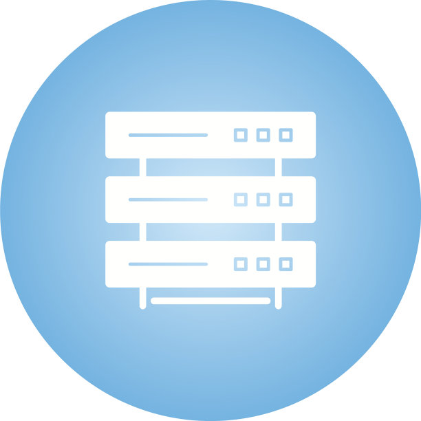 唯一的服务器字形图标图片下载