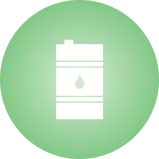 独特的油桶字形图标图片下载