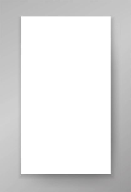 宣传册传单封面纸页模板设计空白空白模型为拷贝空间矢量插图，商务访问卡模型为身份展示图片下载