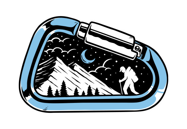 钩和冒险家矢量插图图片下载