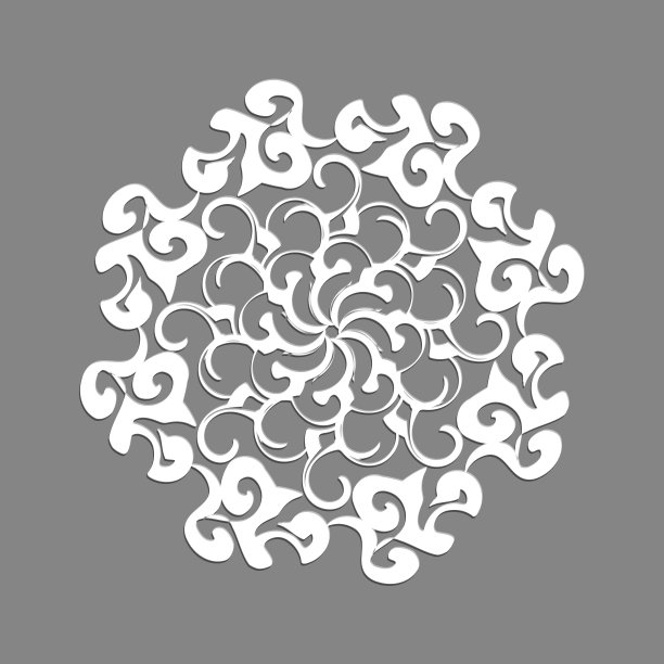 民族分形曼荼罗。壁纸设计的抽象分形曼陀罗。圆的几何背景。装饰设计的现代图案。现代抽象设计。创造性的壁纸。图片下载