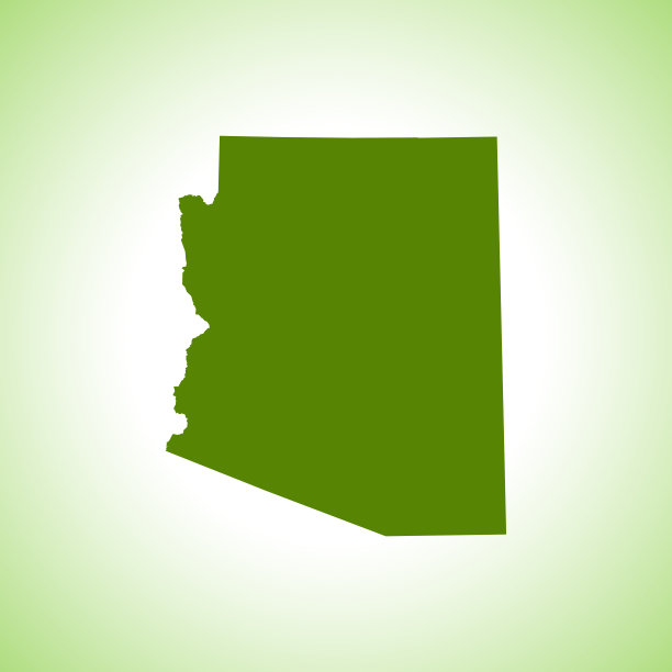 亚利桑那州的地图图片下载