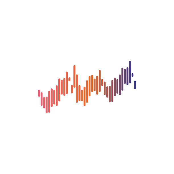 音波音乐Logo设计模板图片下载