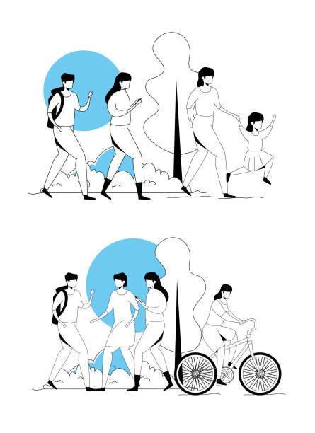 设置人们活动的场景图片下载