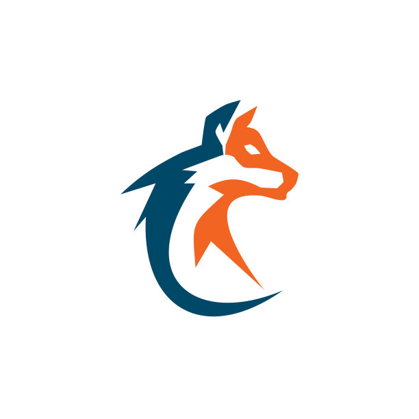Wolf标志设计模板图片下载