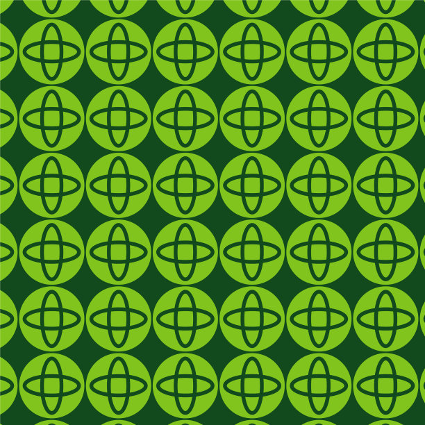 很棒的绿色图案设计模板图片下载