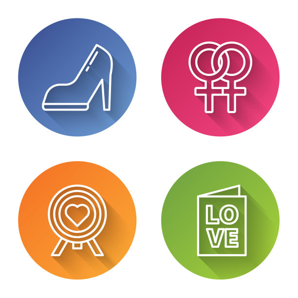 定线女性高跟鞋图片下载