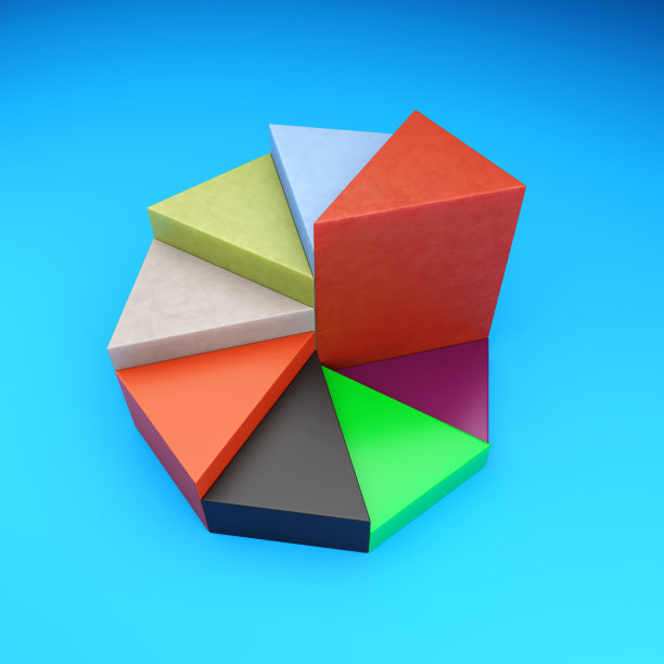 资金饼图图片下载