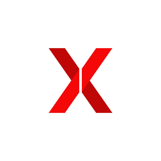 字母X首字母标志设计模板图片下载