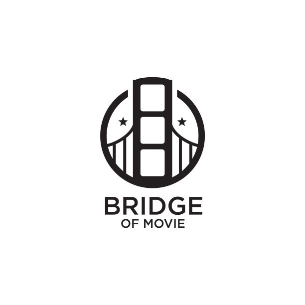 电影制作公司的标志设计与桥牌使用图片下载