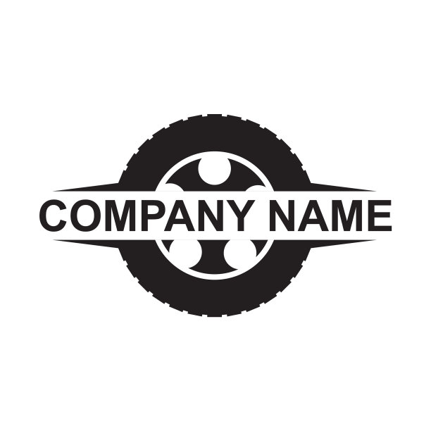 轮胎图标标志设计模板图片下载