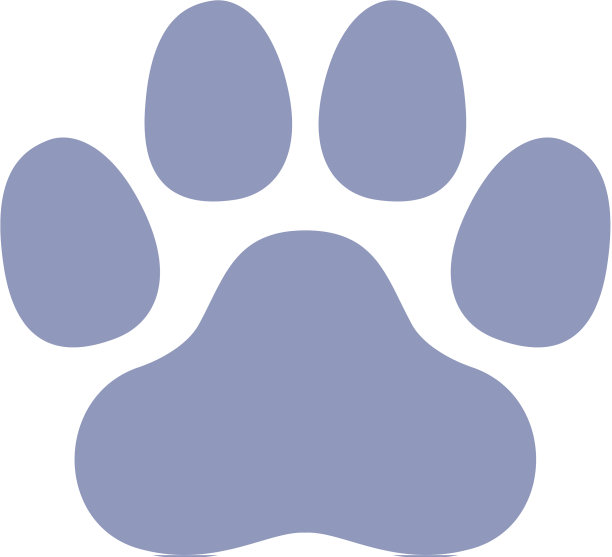 狗爪印标志模板设计eps 10图片下载