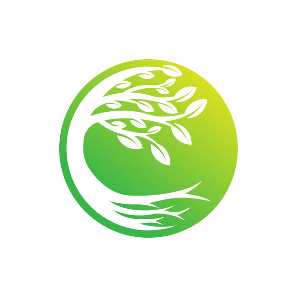 树标志设计矢量插图。树标志在创意设计理念上面向自然、农业和农场企业。树标志，图标，标志和符号矢量设计说明。图片下载