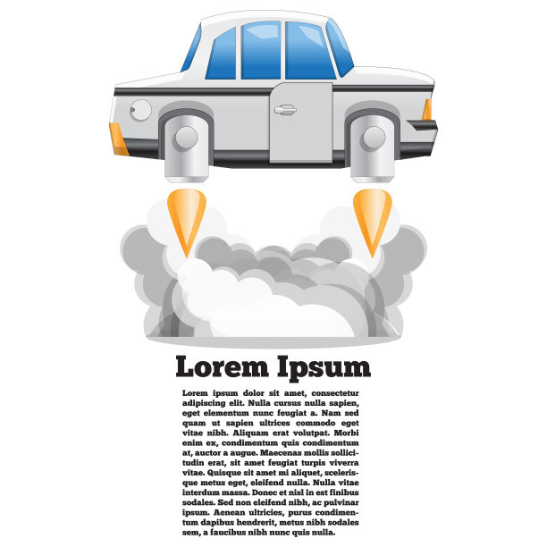 未来的汽车。图片下载