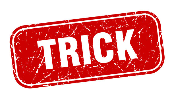 魔术邮票魔术方块肮脏的红色标志图片下载