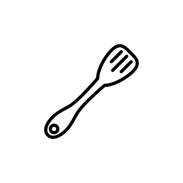 插图矢量图形的抹刀图标模板图片下载