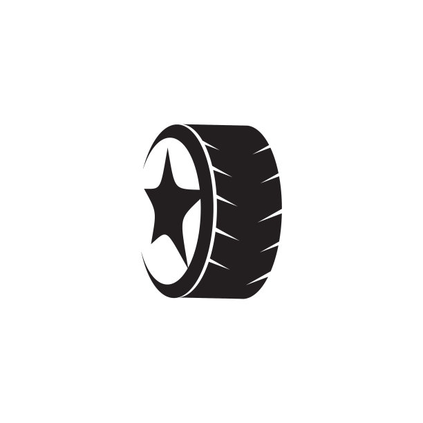 轮胎店标识设计模板图片下载