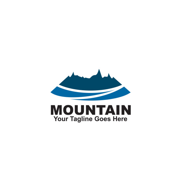 山图标标志设计模板图片下载