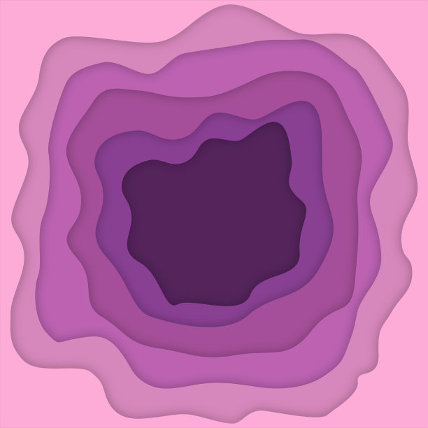 剪纸3D浮雕彩色图片下载