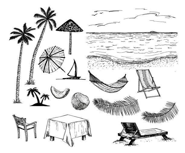 夏日集复古度假集用图片下载