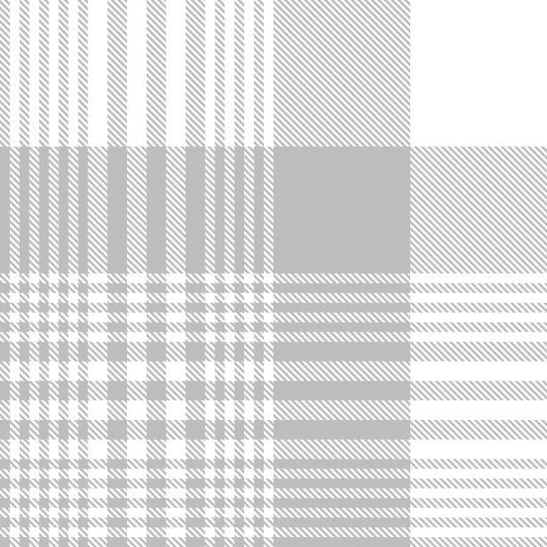 白格伦格子呢无缝图案图片下载