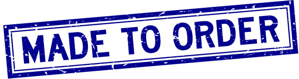 垃圾蓝字订做橡胶印章图片下载