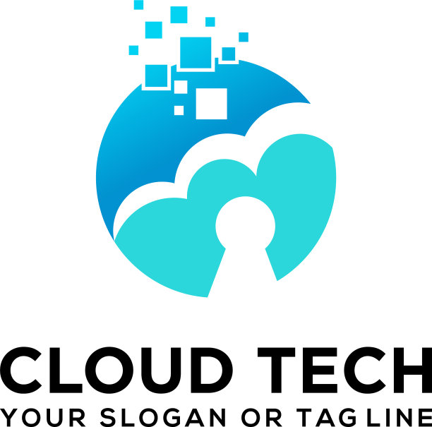 云安全logo设计图片下载