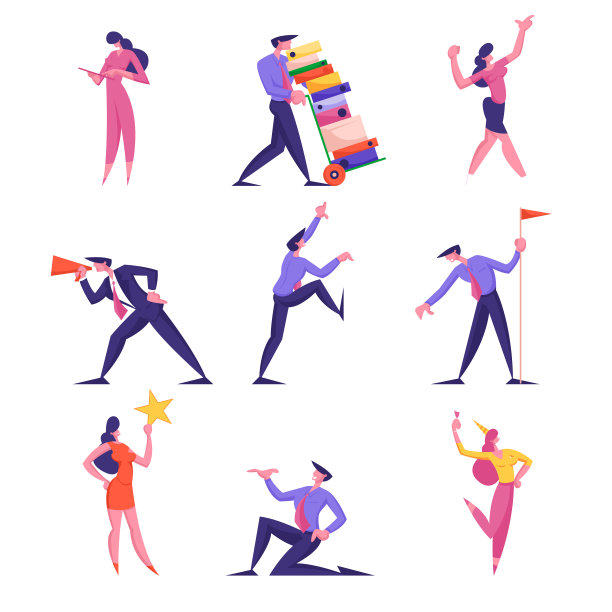 让商务人士对工作大喊大叫图片下载