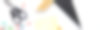 横幅和文具。学校或办公室配件背景。笔记，铅笔，剪刀，图钉，白色桌子上的笔记贴纸。成功和创意的概念。勤奋学习或工作的想法图片下载