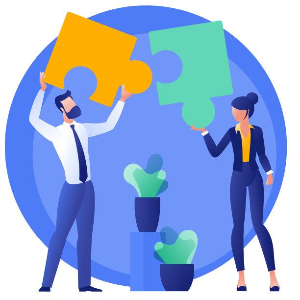 N企业团队合作理念图片下载