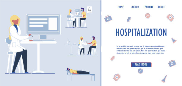 病人住院和医疗援助图片下载