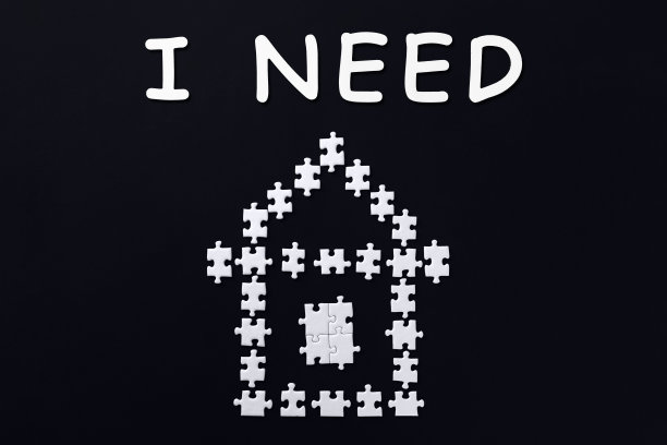 贫穷，缺乏住房，无家可归的人的概念。图片下载