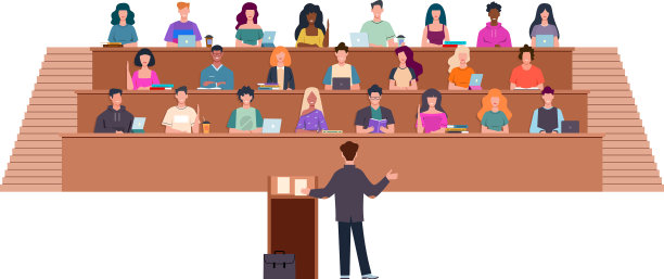 学生在报告厅学习的过程中图片下载