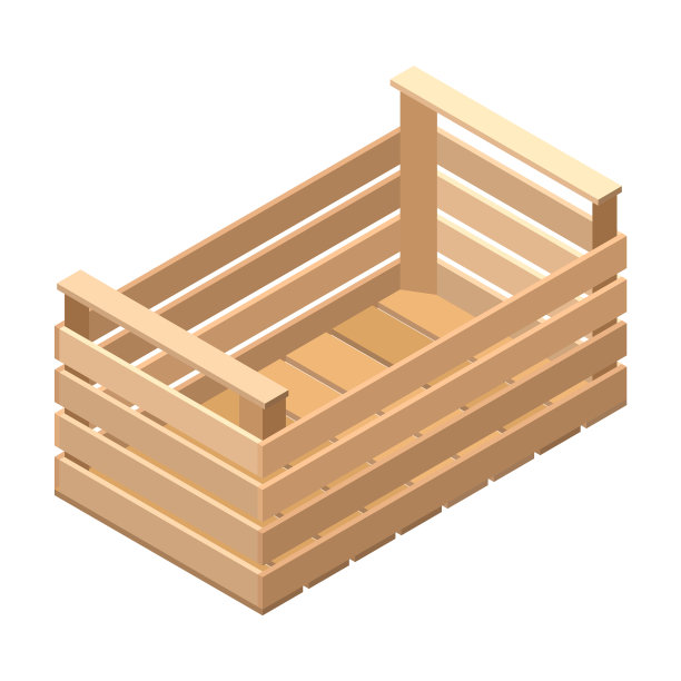 农场盒图标等距图标图片下载