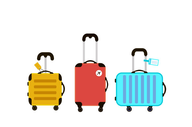 3个旅行箱时间旅行旅行去图片下载