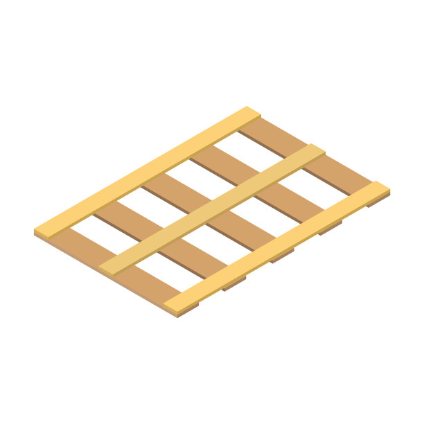 托盘木图标等距图标图片下载