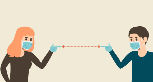 女性用洗手液为男性洗手，在疫情中照顾好自己的概念图片下载