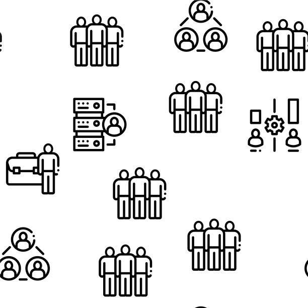 人力资源无缝模式图片下载