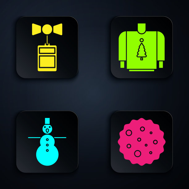 给饼干或饼干贴上巧克力的标签图片下载