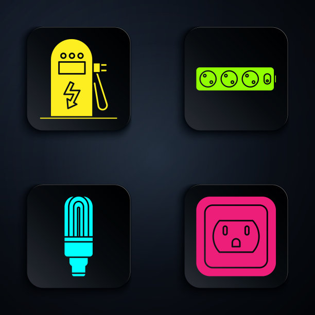 在美国电动汽车上设置电源插座图片下载