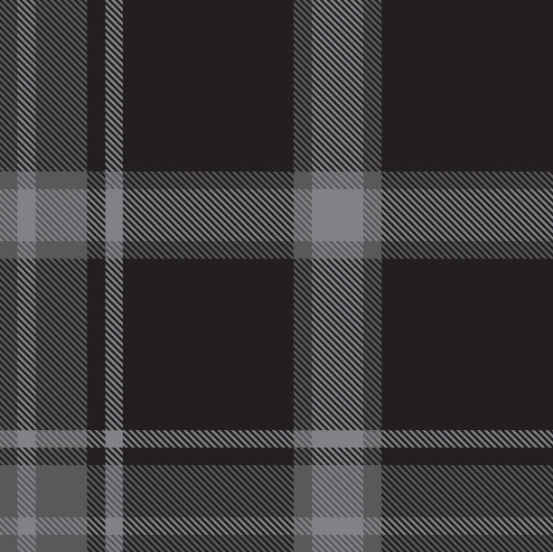 经典的格子花呢无缝图案图片下载